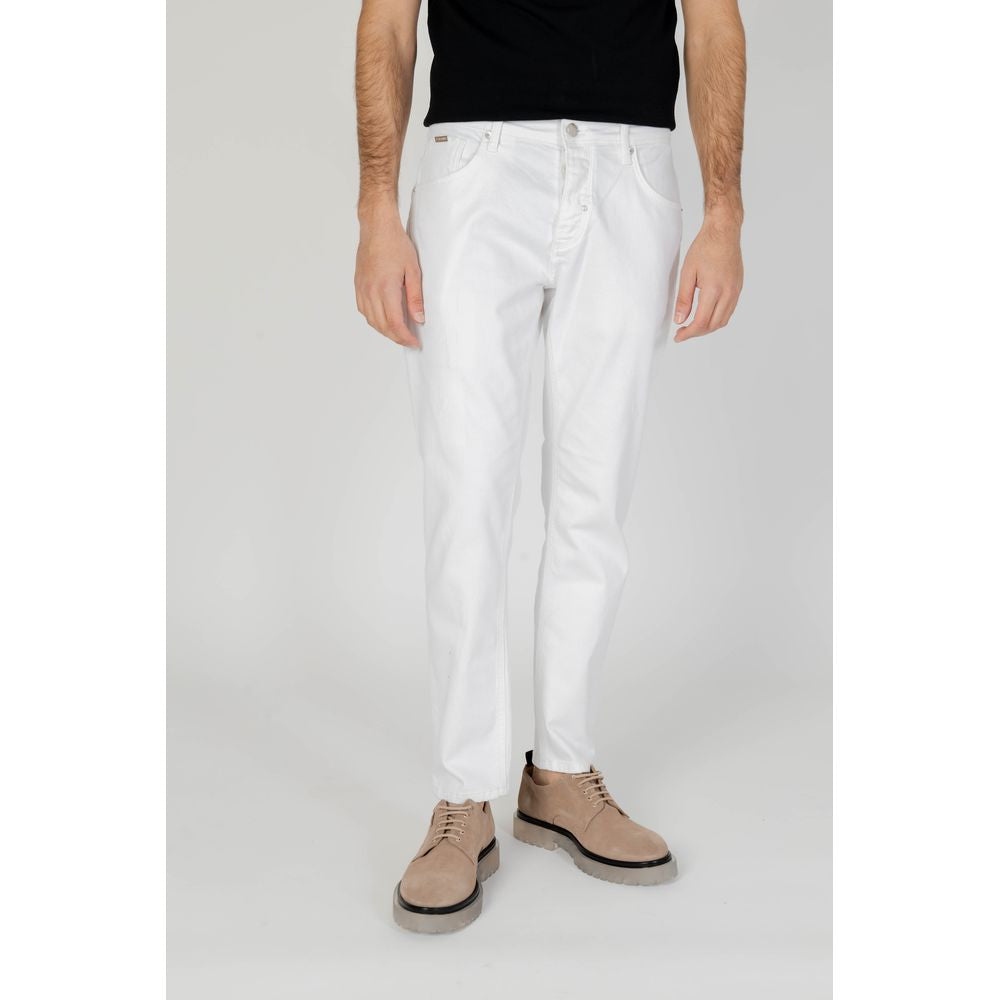 Antony Morato White Cotton Skinny Jeans | Regal Royce