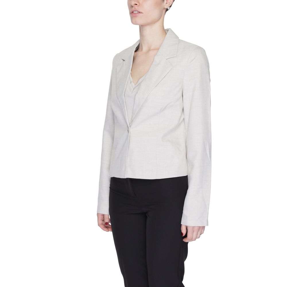 Vero Moda Gray Polyester Blazer | Regal Royce