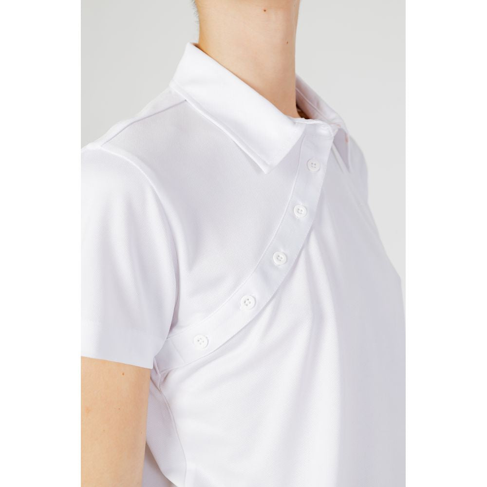 Blauer White Polyester T-Shirt | Regal Royce