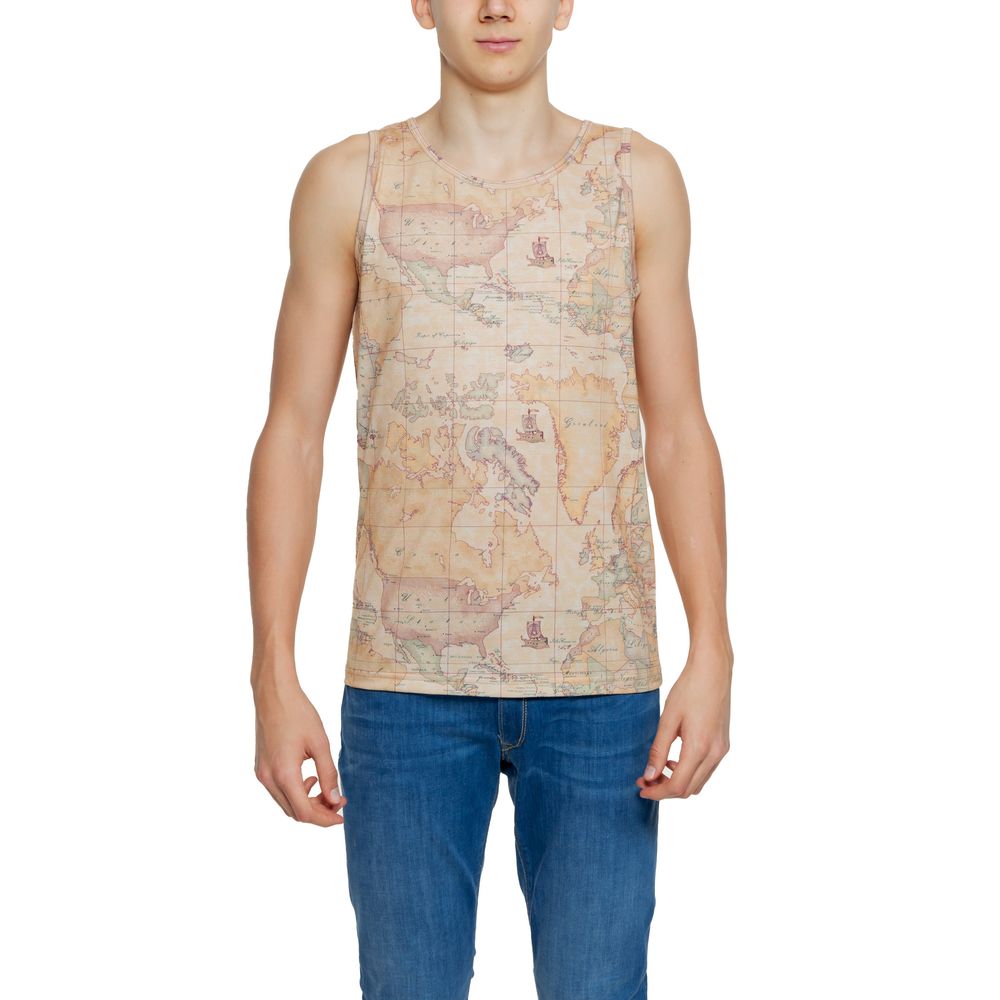 Alviero Martini Prima Classe Beige Polyester Tank Tops | Regal Royce