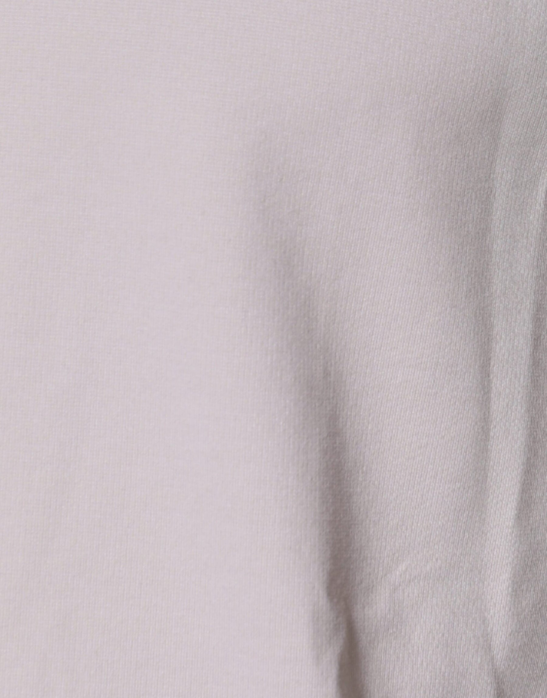 Dolce & Gabbana Beige Logo Cotton Blend Crew Neck T-shirt | Regal Royce