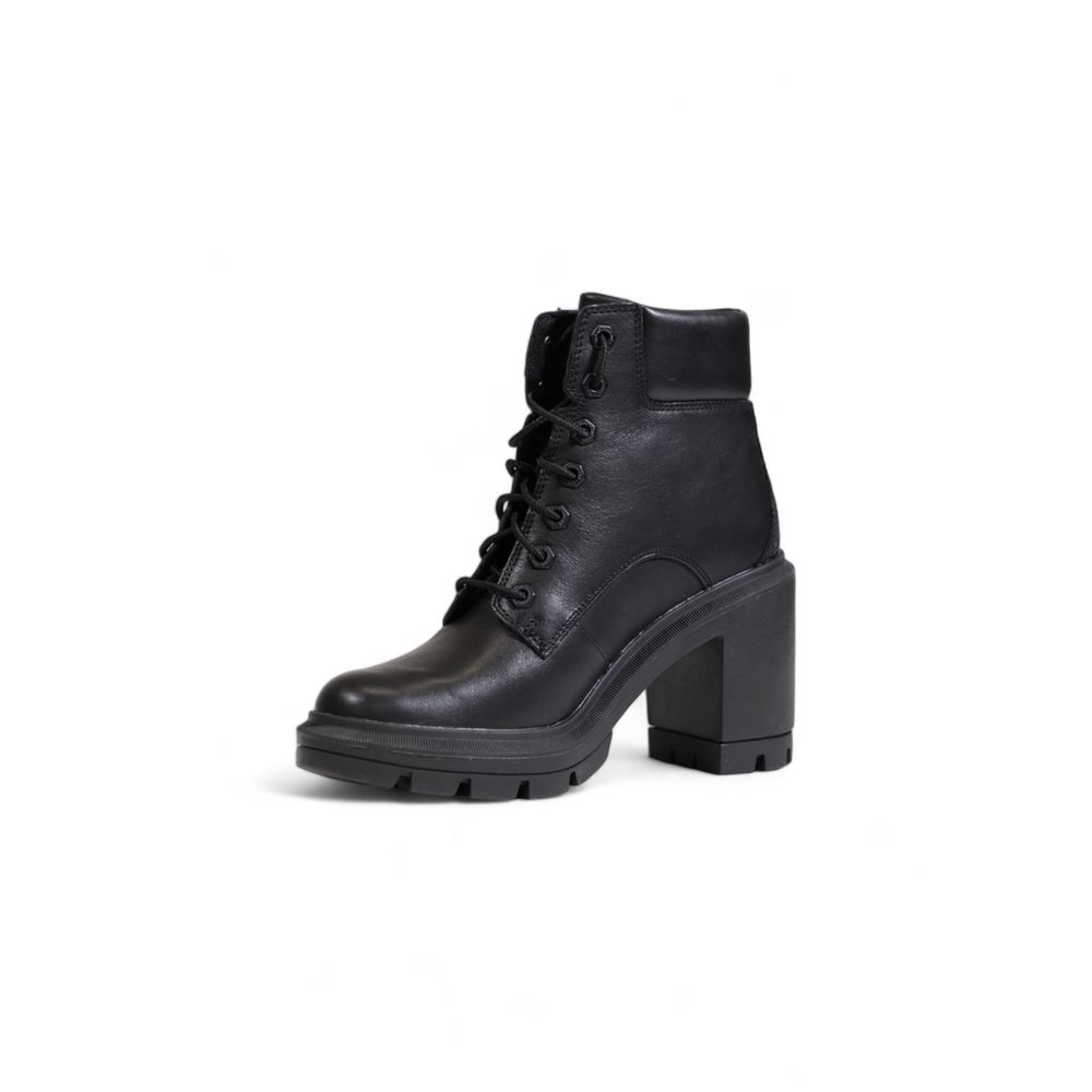 Timberland Black Recycled Leather High Heel Pumps | Regal Royce