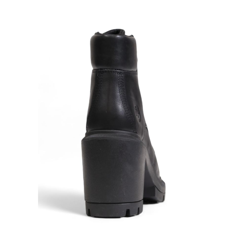 Timberland Black Recycled Leather High Heel Pumps | Regal Royce
