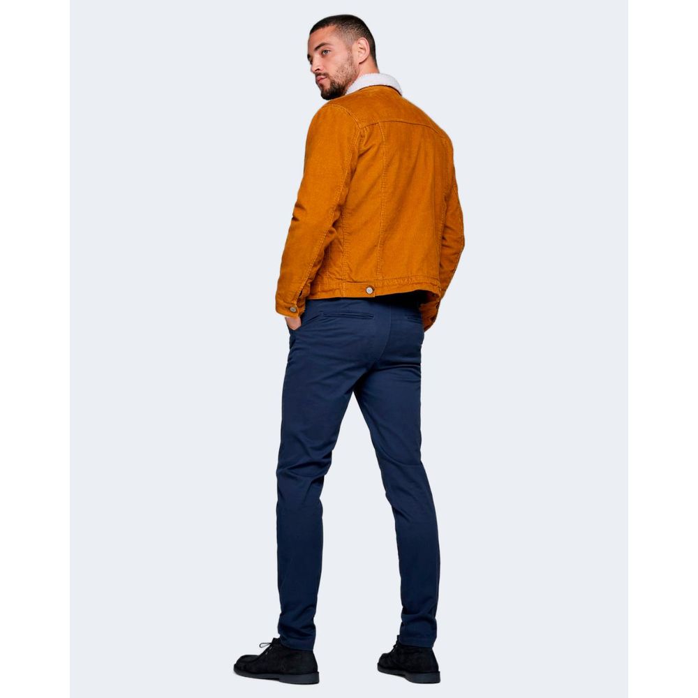 Jack Jones Blue Cotton Skinny Pants | Regal Royce