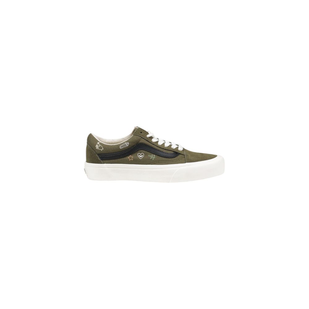 Vans Green Leather Low Top Sneakers | Regal Royce