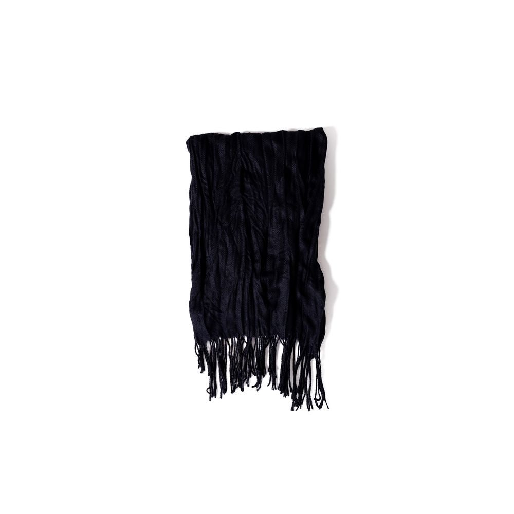 Antony Morato Black Polyester Scarf | Regal Royce