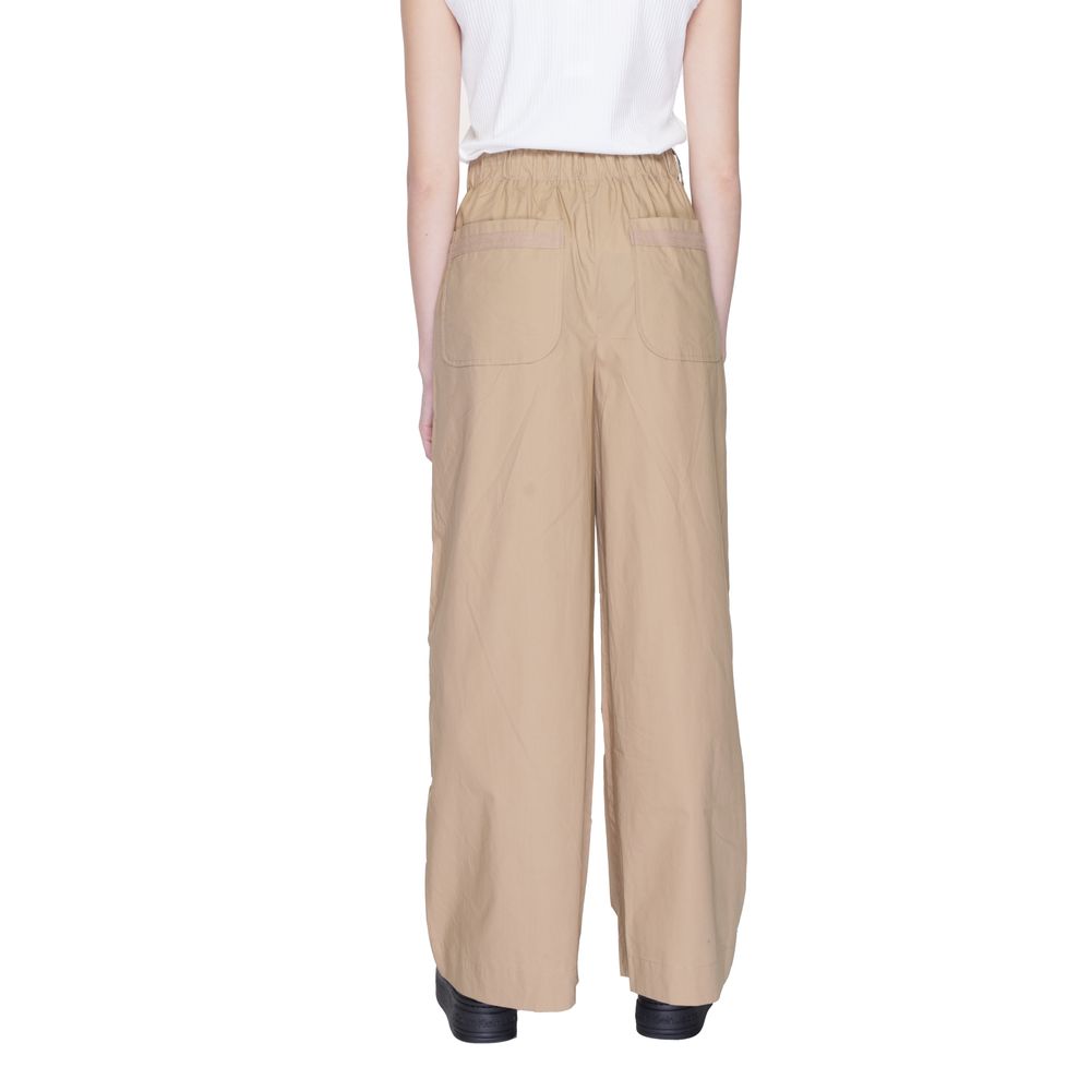Blauer Beige Cotton Casual Pants | Regal Royce