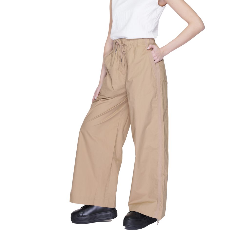 Blauer Beige Cotton Casual Pants | Regal Royce