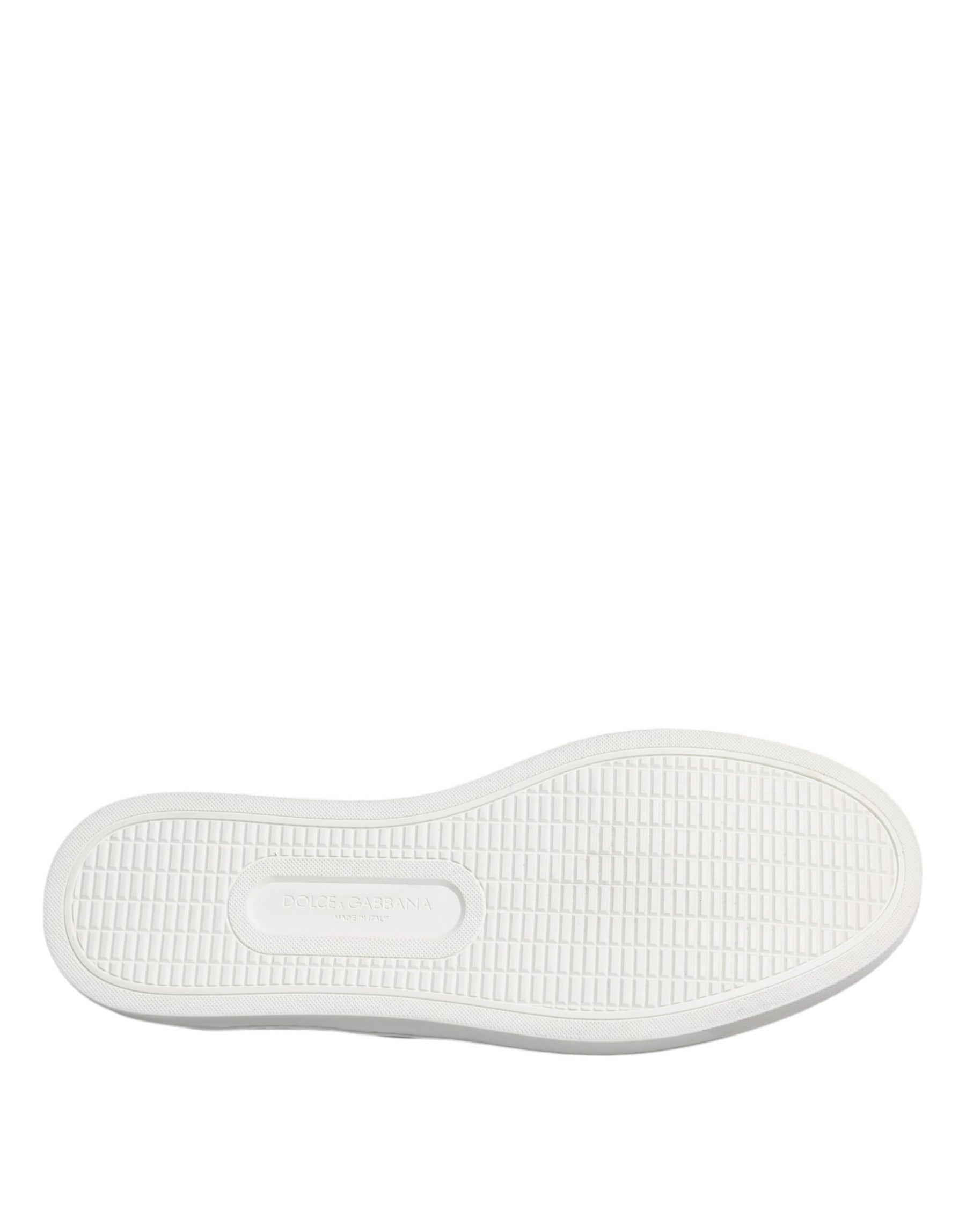 Dolce & Gabbana Blue Croc Exotic Leather Men Sneakers Shoes | Regal Royce