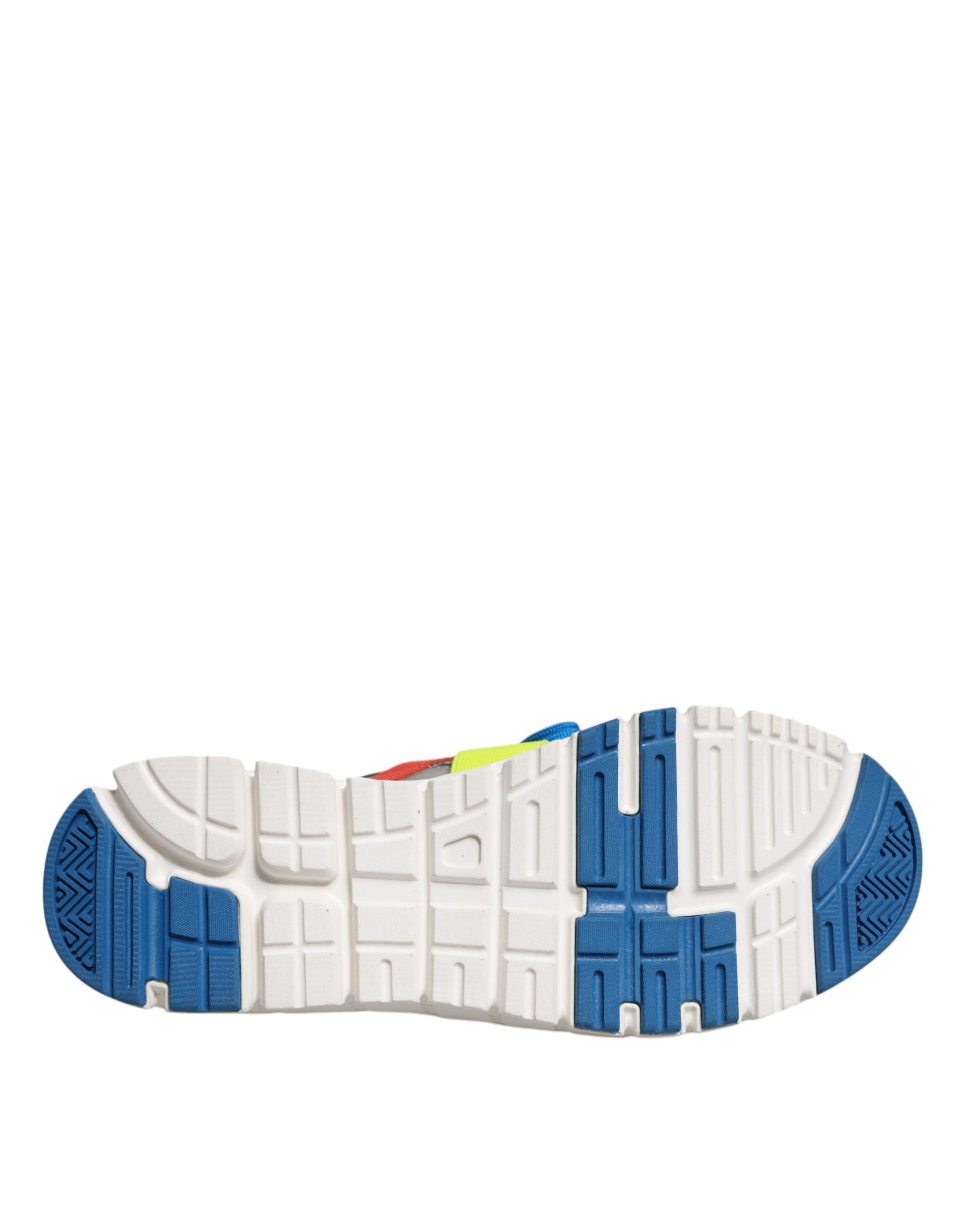 Dolce & Gabbana Multicolor Leather Suede Low Top Sneakers Shoes | Regal Royce