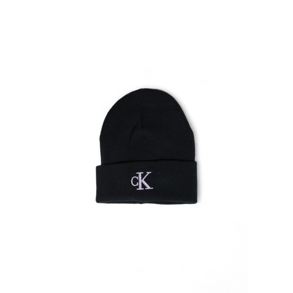 Calvin Klein Jeans Black Recycled Polyester Cap (Baseball Hat) | Regal Royce
