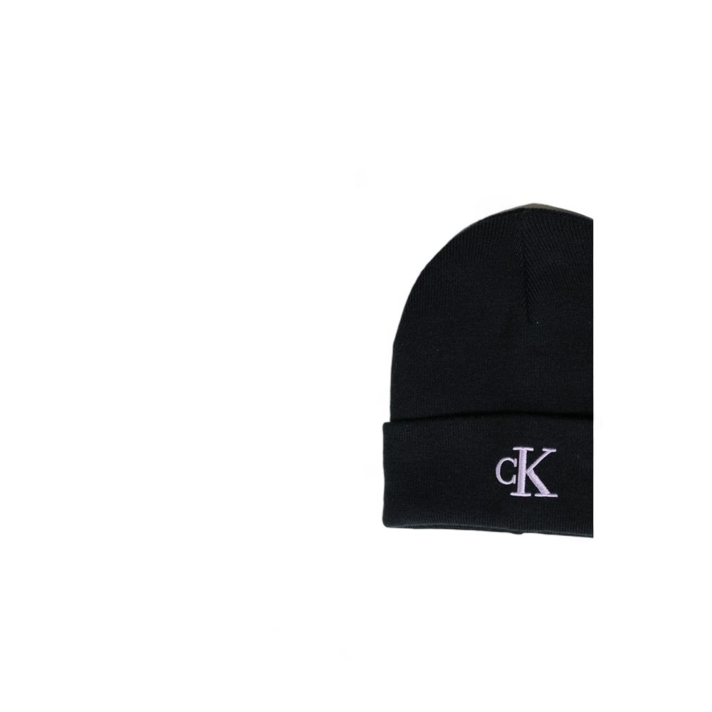 Calvin Klein Jeans Black Recycled Polyester Cap (Baseball Hat) | Regal Royce