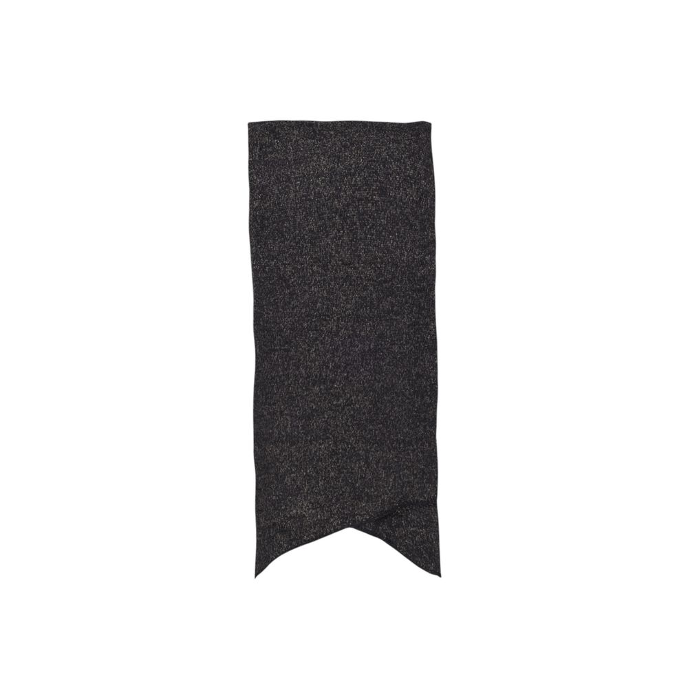 Pieces Black Recycled Polyester Scarf | Regal Royce