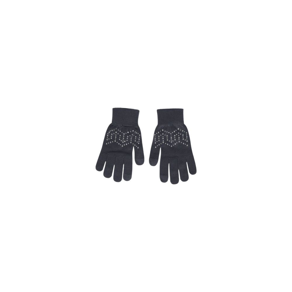 Pieces Gray Recycled Polyester Gloves | Regal Royce