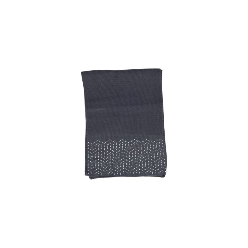 Pieces Gray Polyester Scarf | Regal Royce