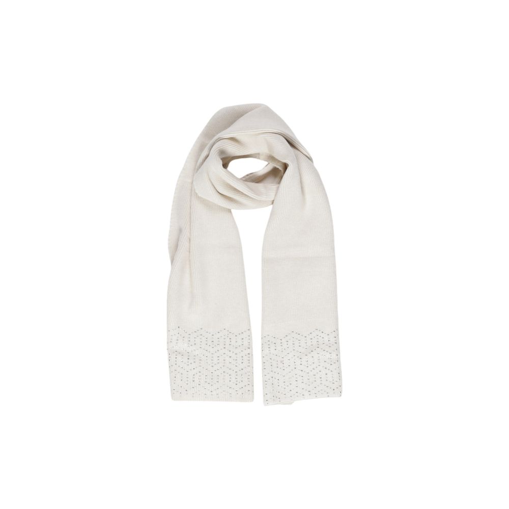 Pieces Beige Polyester Scarf | Regal Royce