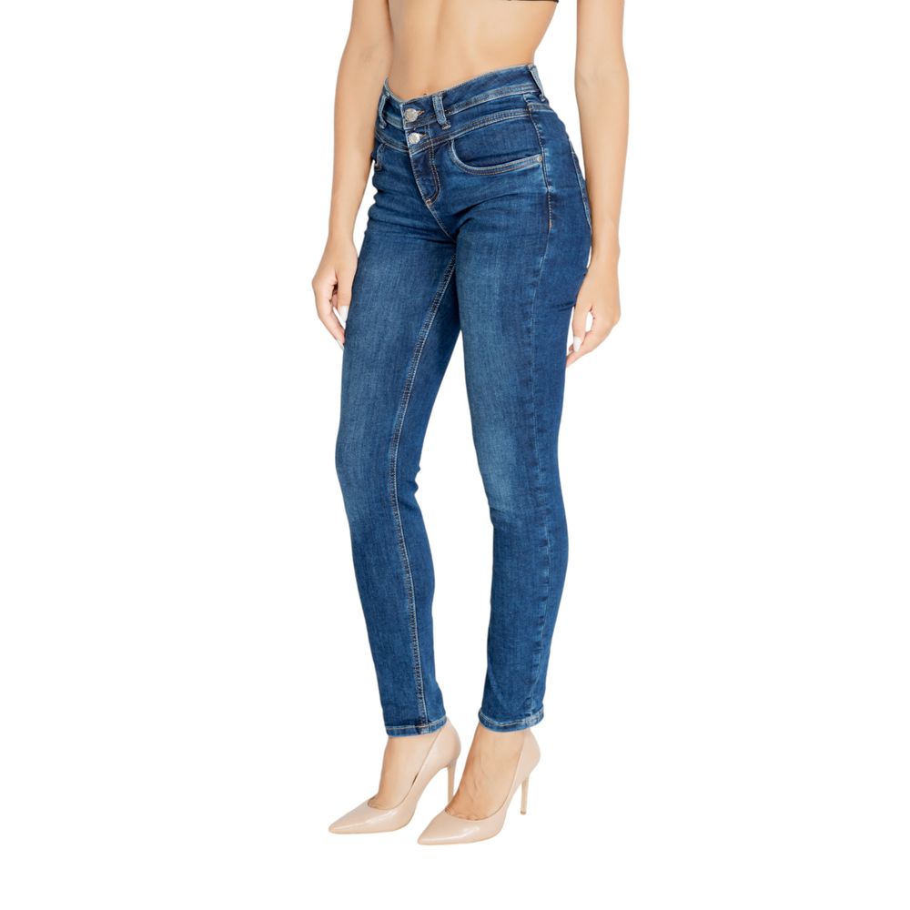Street One Blue Cotton Mom Jeans | Regal Royce
