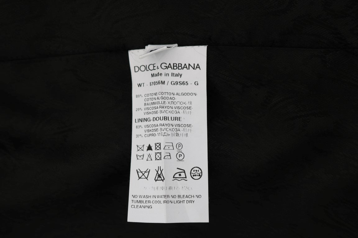 Dolce & Gabbana Black STAFF Cotton Vest | Regal Royce