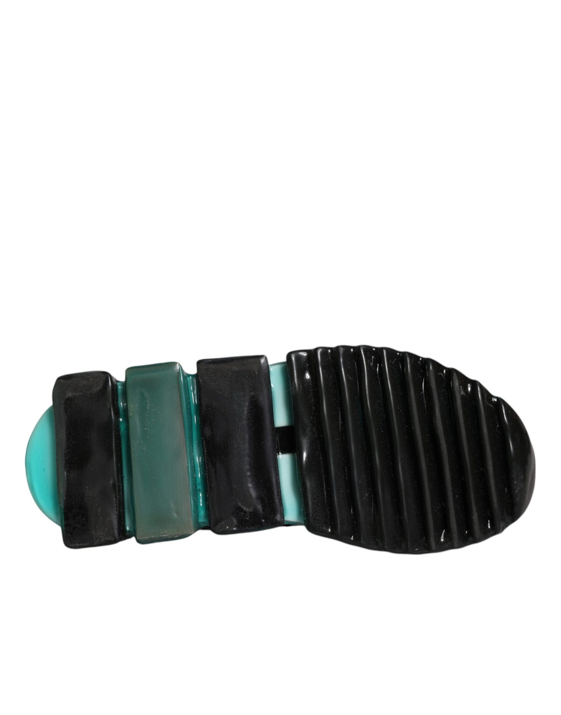 Dolce & Gabbana White Blue Sorrento Slip On Sneakers Shoes | Regal Royce