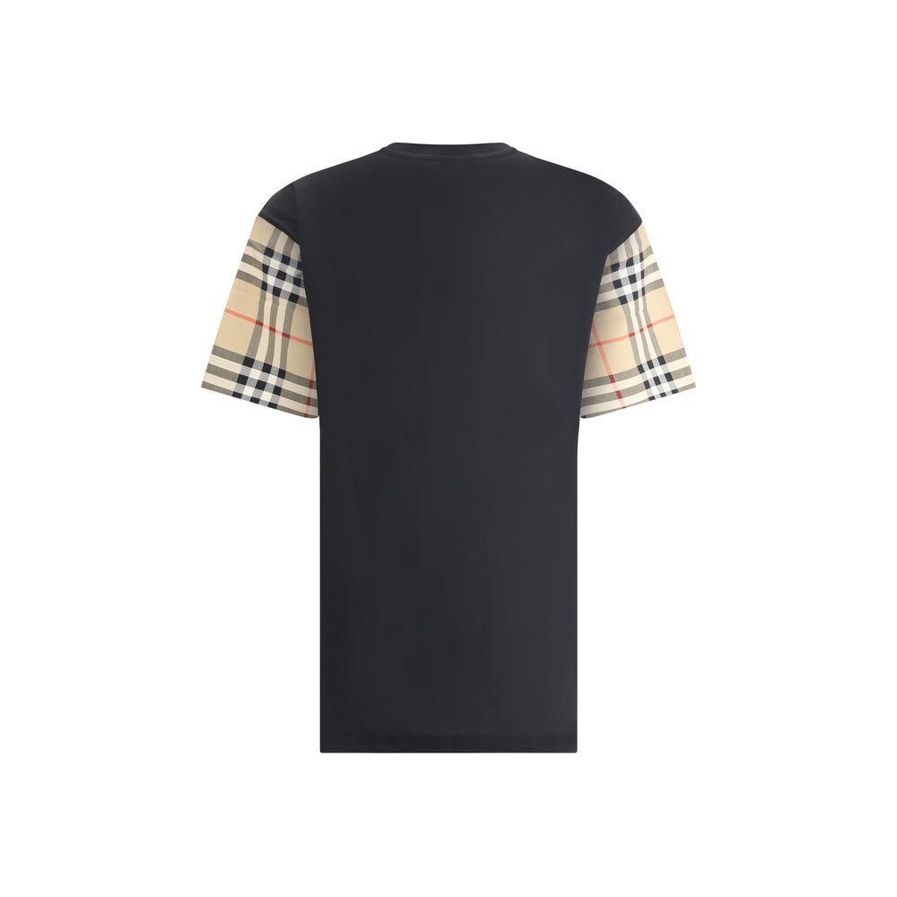 Burberry Black Cotton T-Shirt | Regal Royce