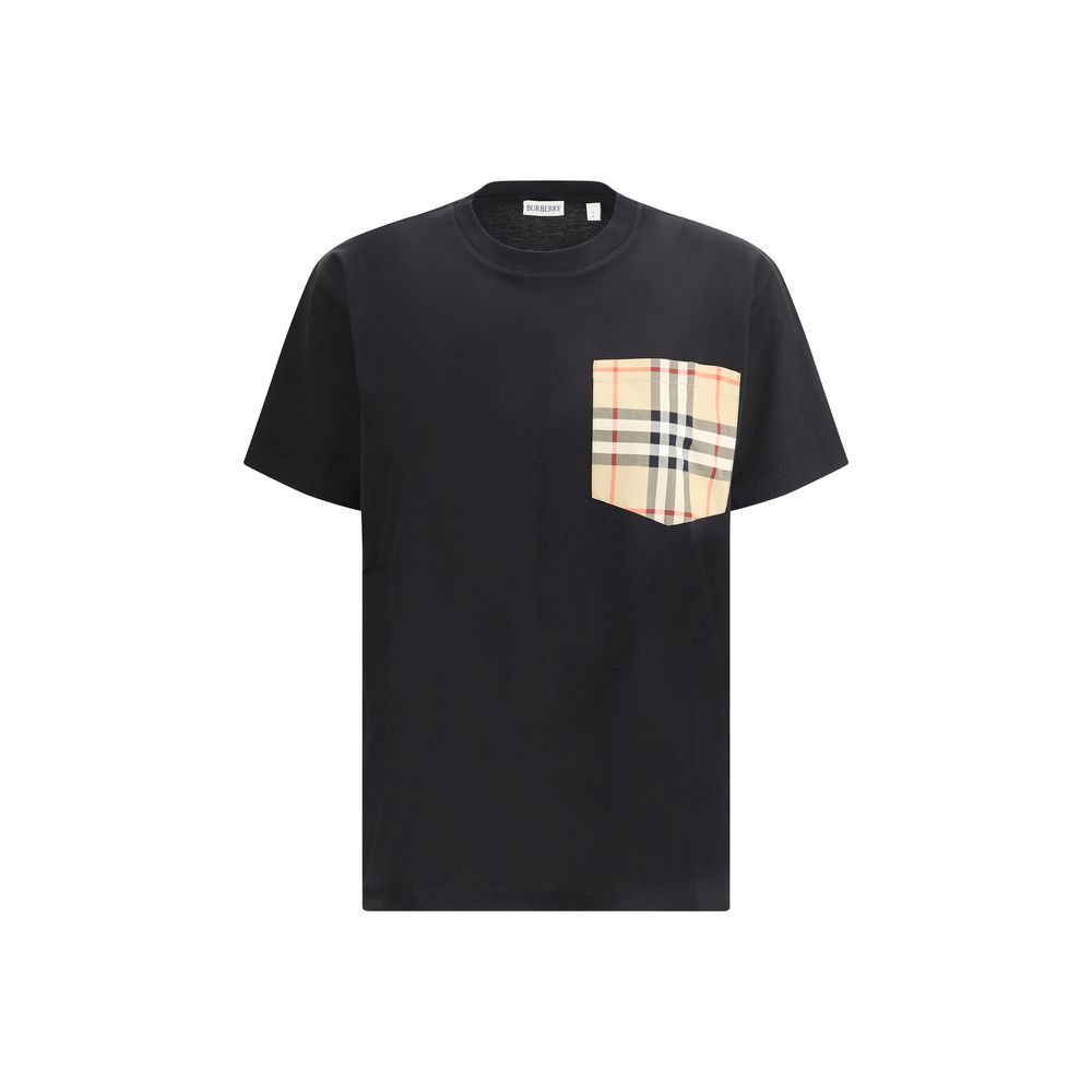 Burberry Black Cotton T-Shirt | Regal Royce
