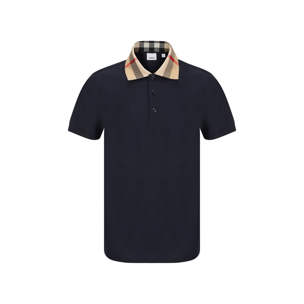 Burberry Blue Cotton Polo Shirt | Regal Royce