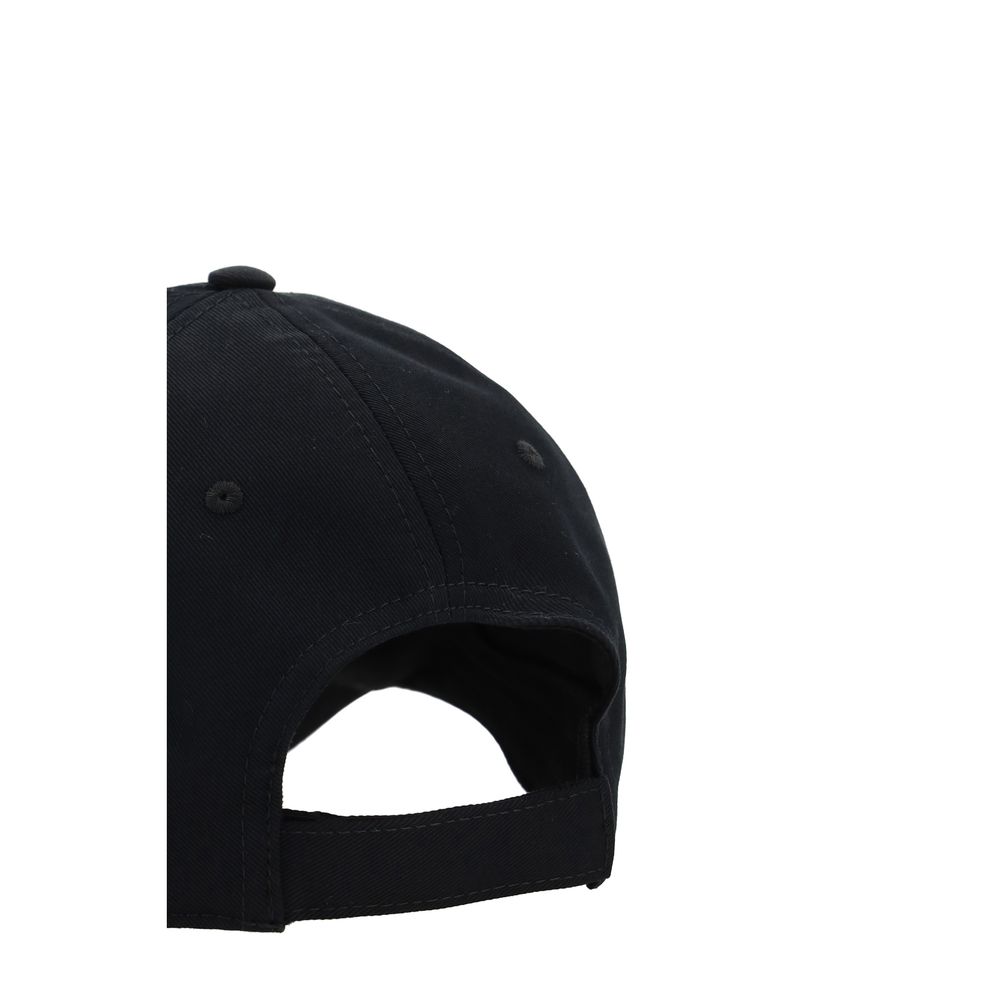 Marni Black Cotton Cap (Baseball Hat) | Regal Royce