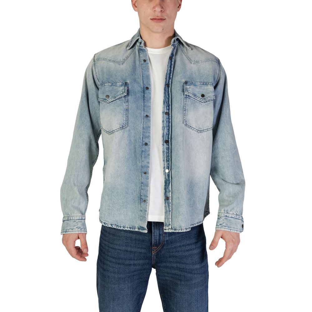Hugo Boss Light Blue Denim Shirt | Regal Royce