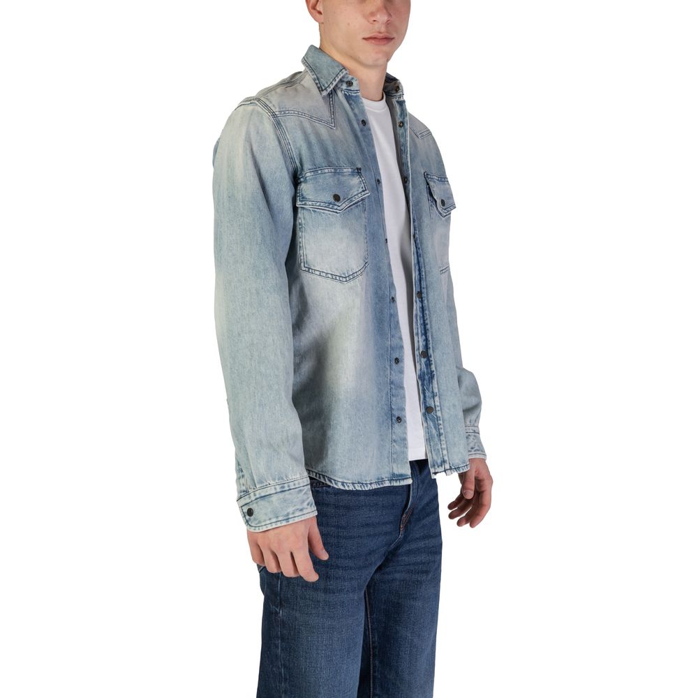 Hugo Boss Light Blue Denim Shirt | Regal Royce