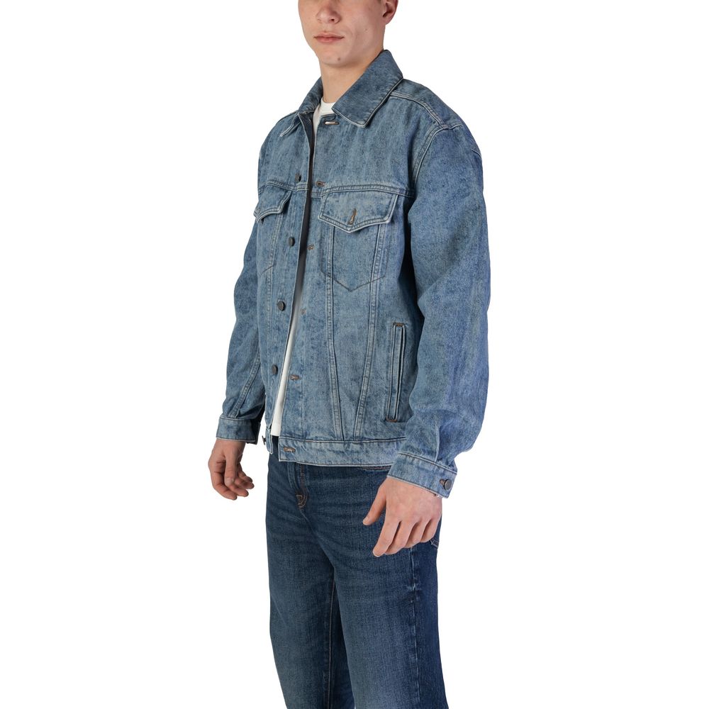 Hugo Boss Light Blue Cotton Denim Jacket | Regal Royce