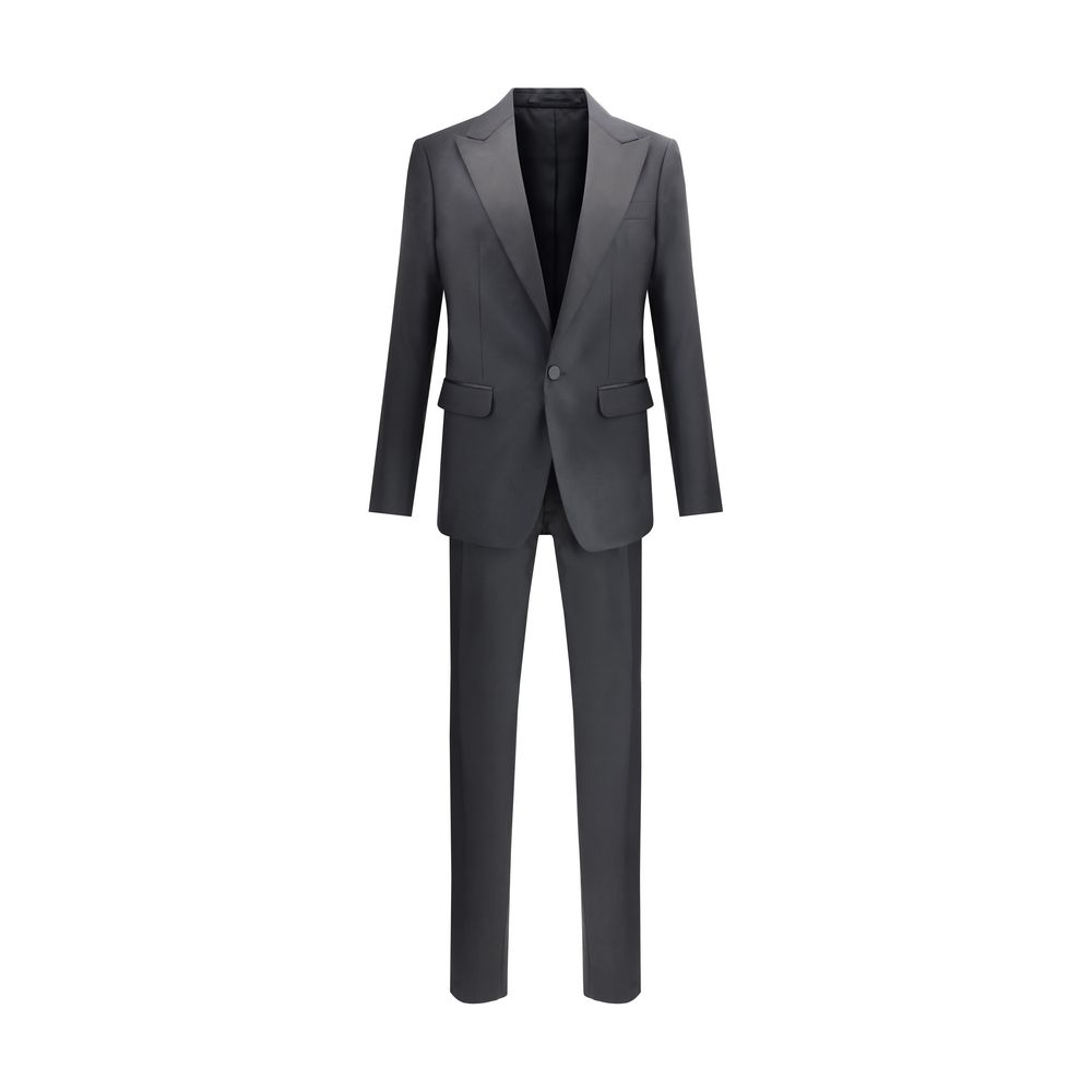 Dsquared² Black Fleece Wool Two-Piece Suit | Regal Royce