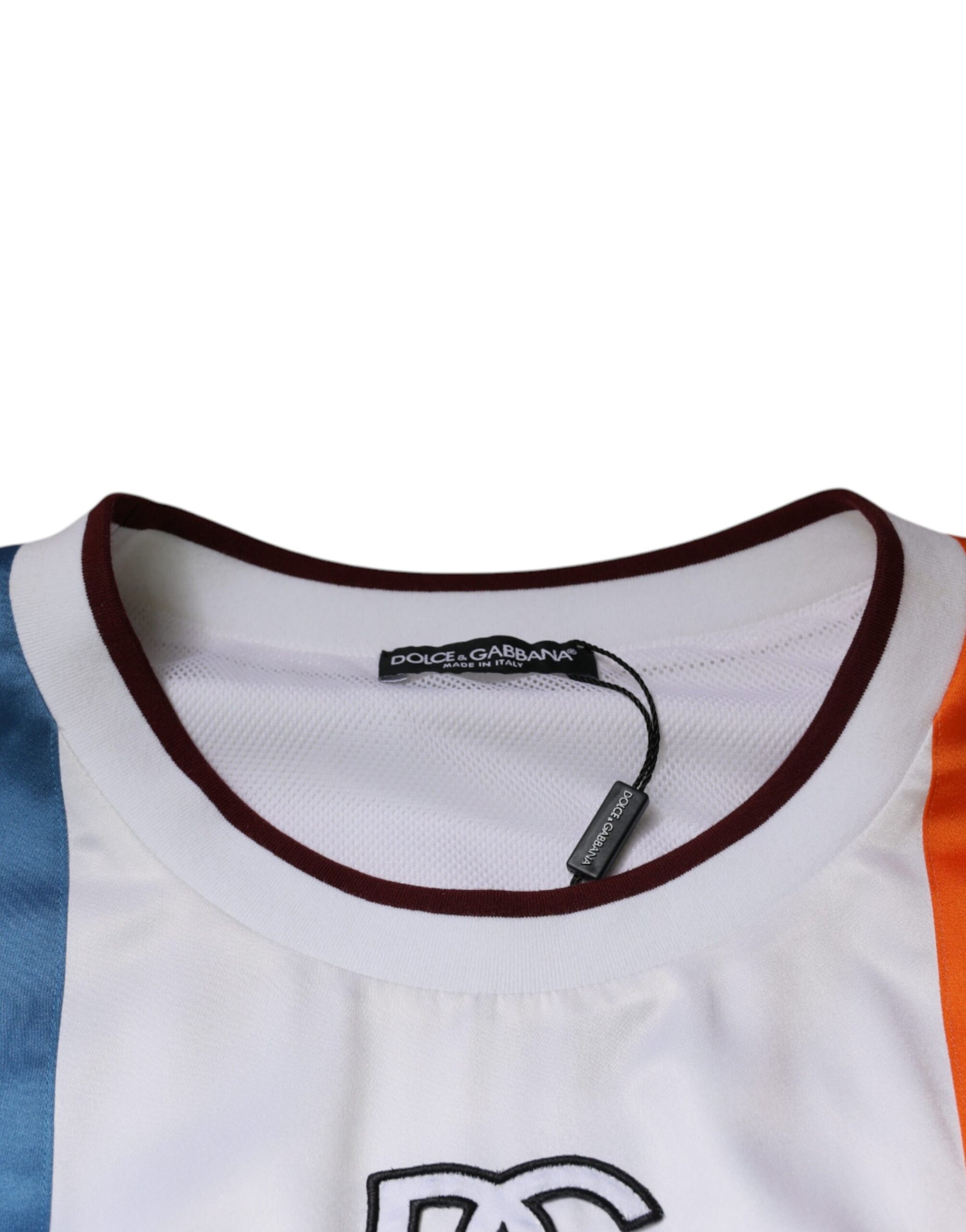 Dolce & Gabbana Multicolor Jersey Tank Sleeveless T-shirt | Regal Royce