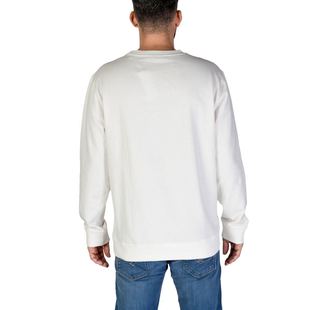 Hamaki-Ho White Cotton Sweatshirt | Regal Royce