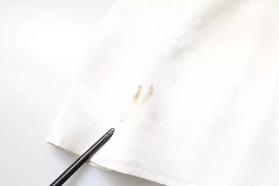 Dolce & Gabbana White Silk Collared Long Sleeves Shirt Top | Regal Royce