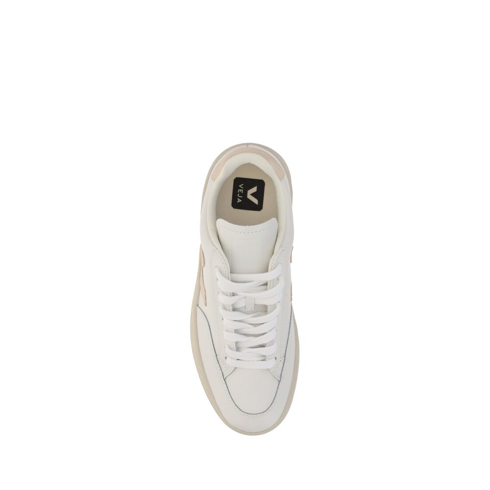 Veja White Rubber Low Top Sneakers | Regal Royce