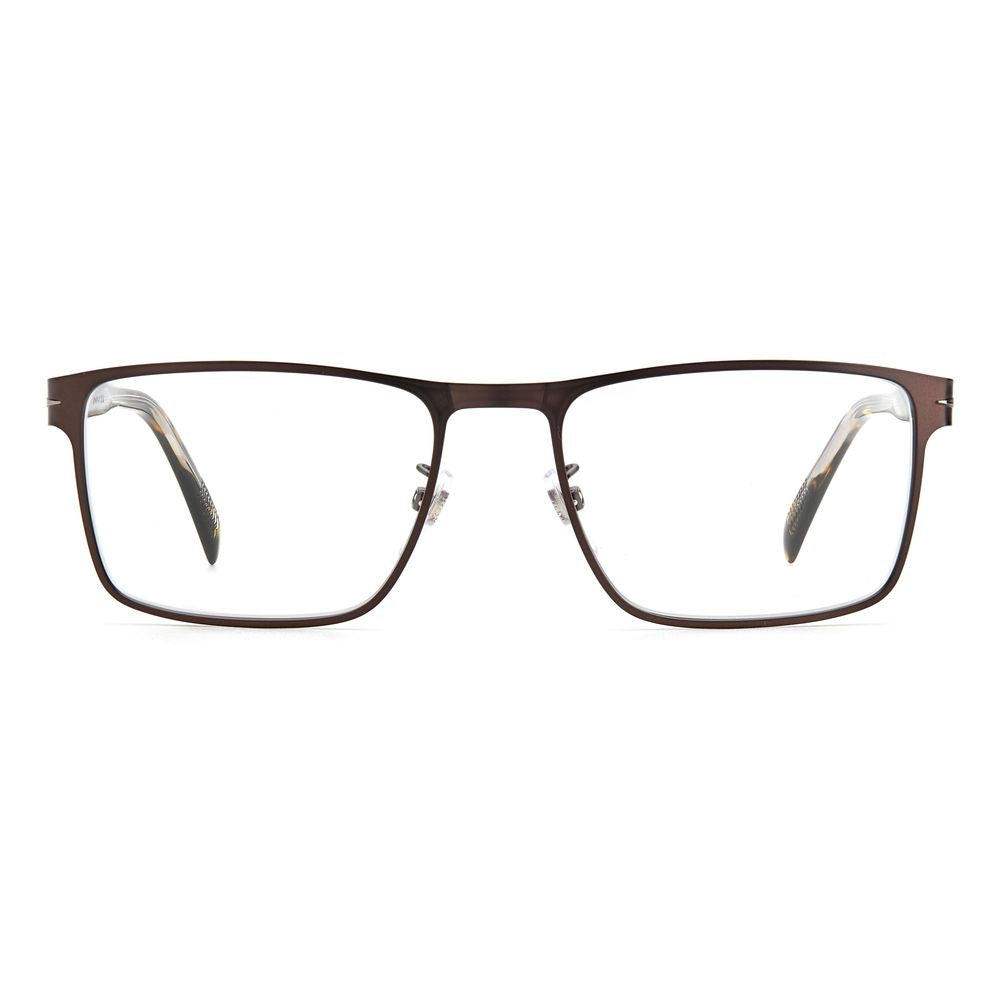 David Beckham Brown Metal Glasses (Frames) | Regal Royce