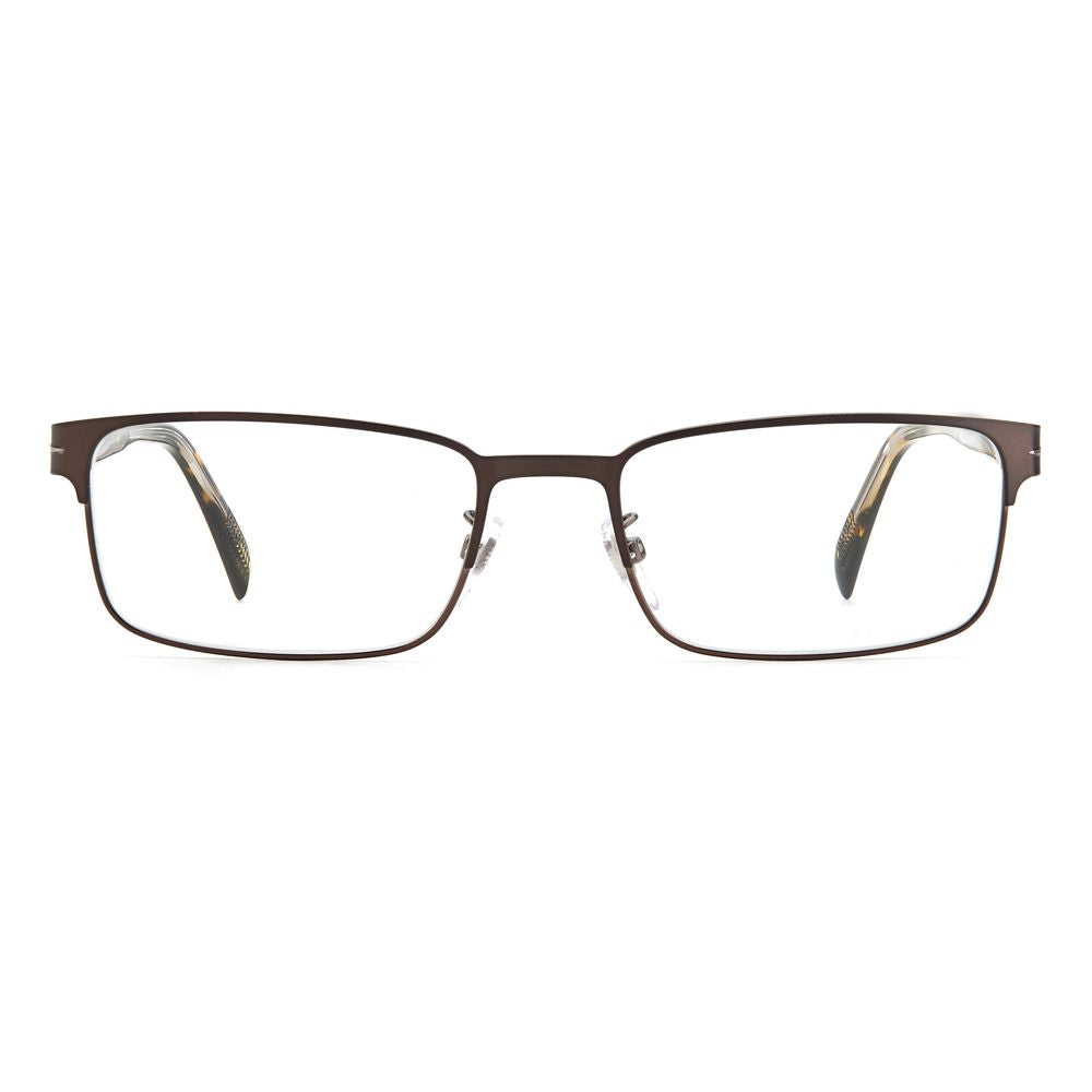 David Beckham Brown Metal Glasses (Frames) | Regal Royce