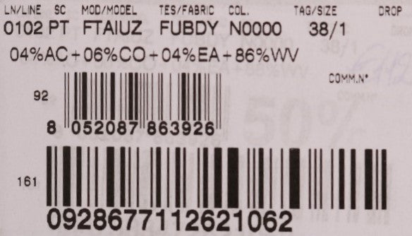 Dolce & Gabbana Black Wool Stretch Crystal Pants | Regal Royce