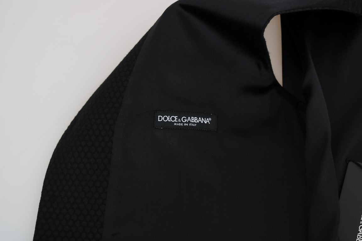 Dolce & Gabbana Black Polka Dot Pattern Vest | Regal Royce