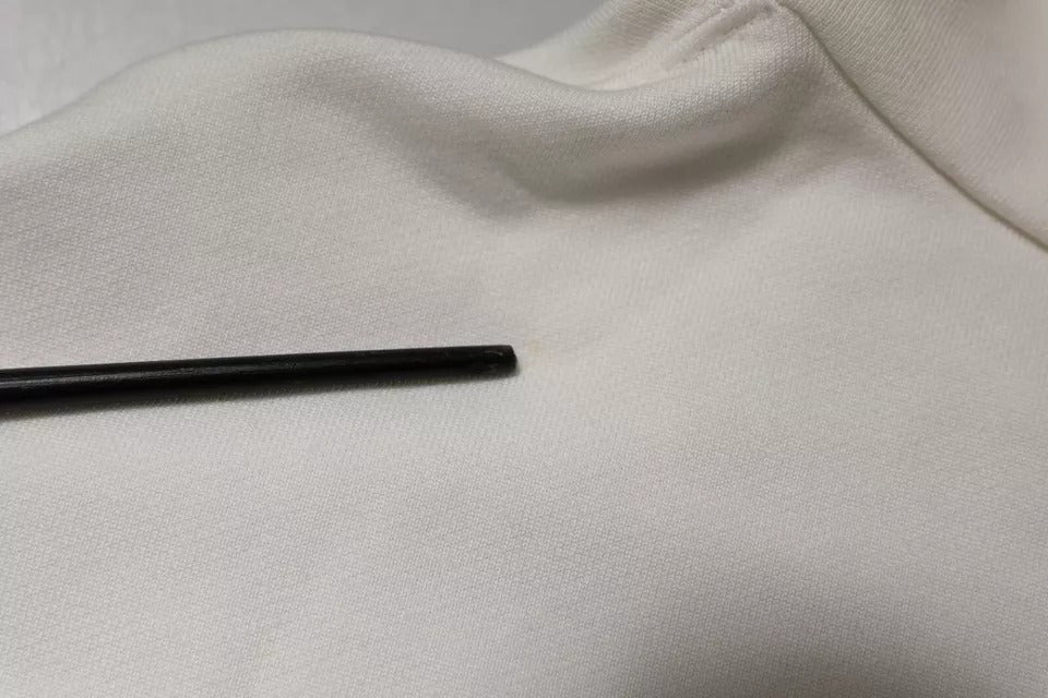 Dolce & Gabbana White Logo Hooded Pullover Men Sweatshirt Sweater | Regal Royce