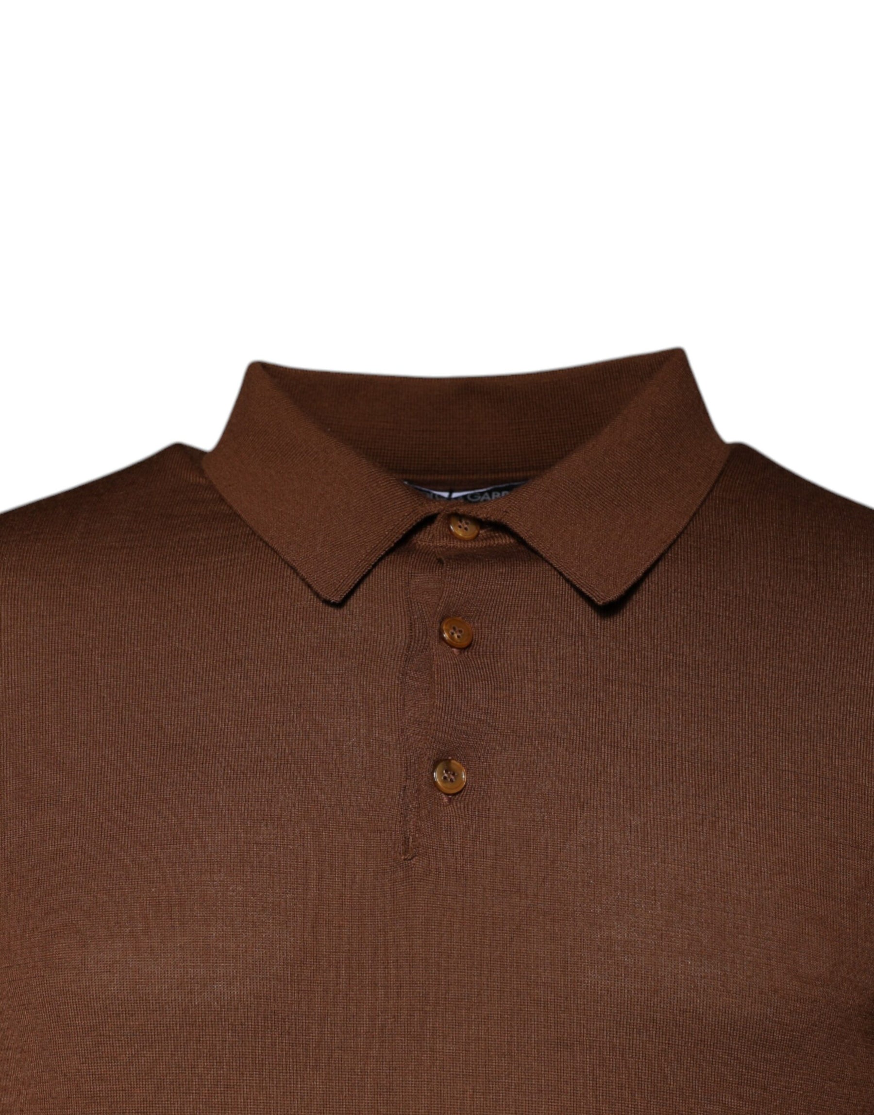 Dolce & Gabbana Brown Cashmere Buttoned Men Pullover Sweater | Regal Royce