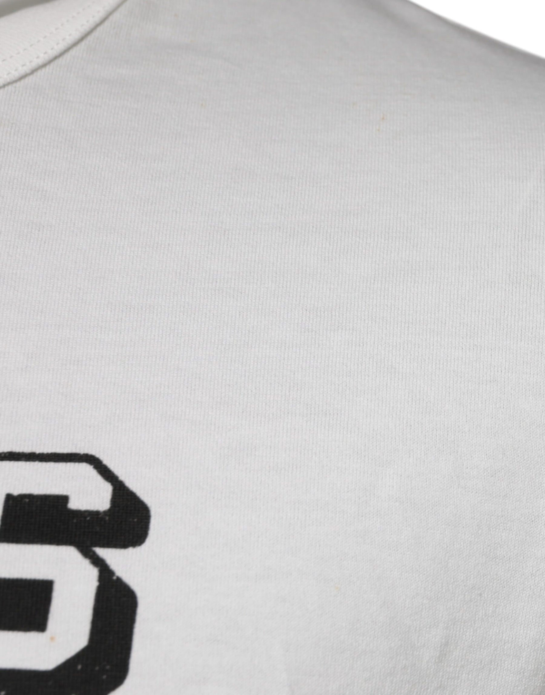 Dolce & Gabbana White Royals Heritage Cotton T-shirt | Regal Royce