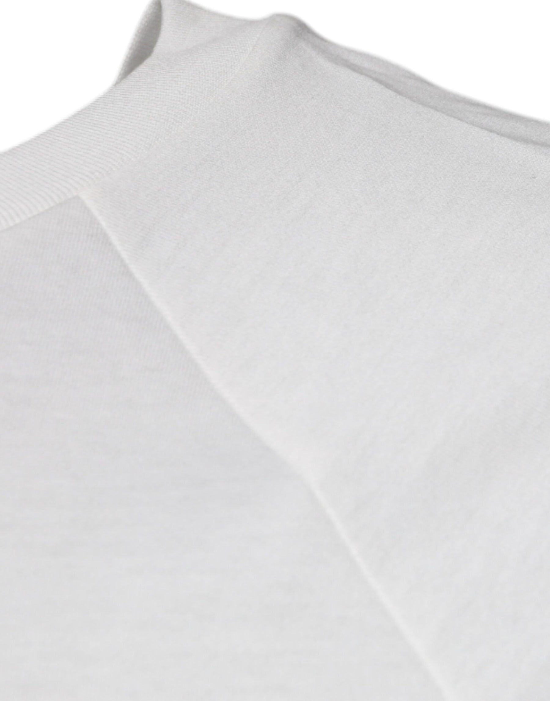 Dolce & Gabbana White DG Sport Crew Neck Short Sleeve T-shirt | Regal Royce