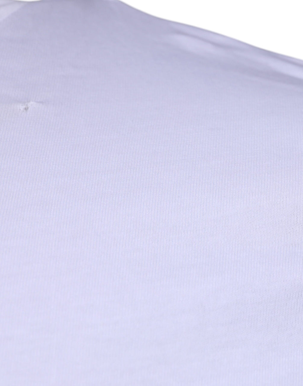 Dolce & Gabbana White DG Logo Cotton Crew Neck T-shirt