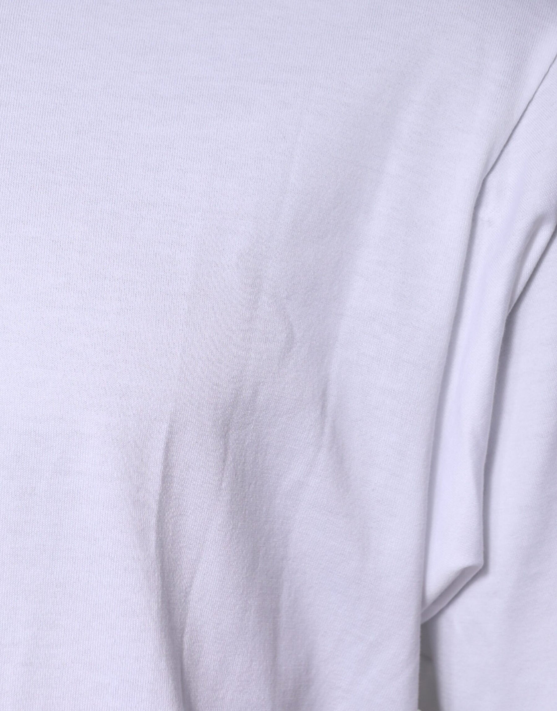 Dolce & Gabbana White DG Logo Crew Neck Short Sleeve T-shirt | Regal Royce