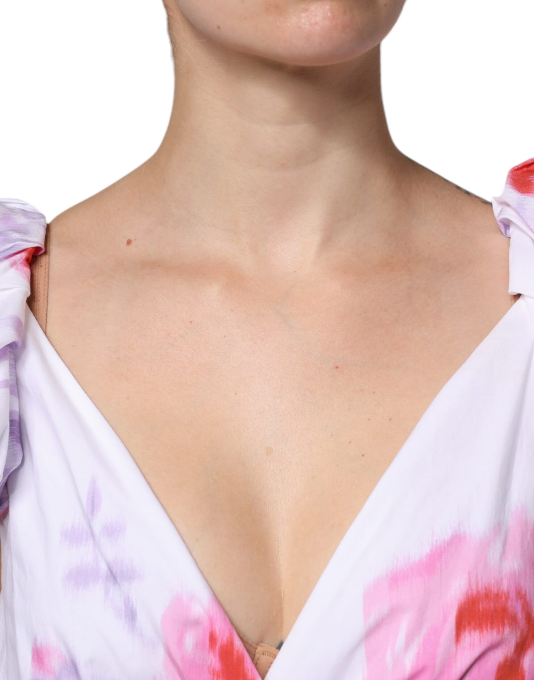 Philosophy White Floral Cotton Maxi Dress | Regal Royce