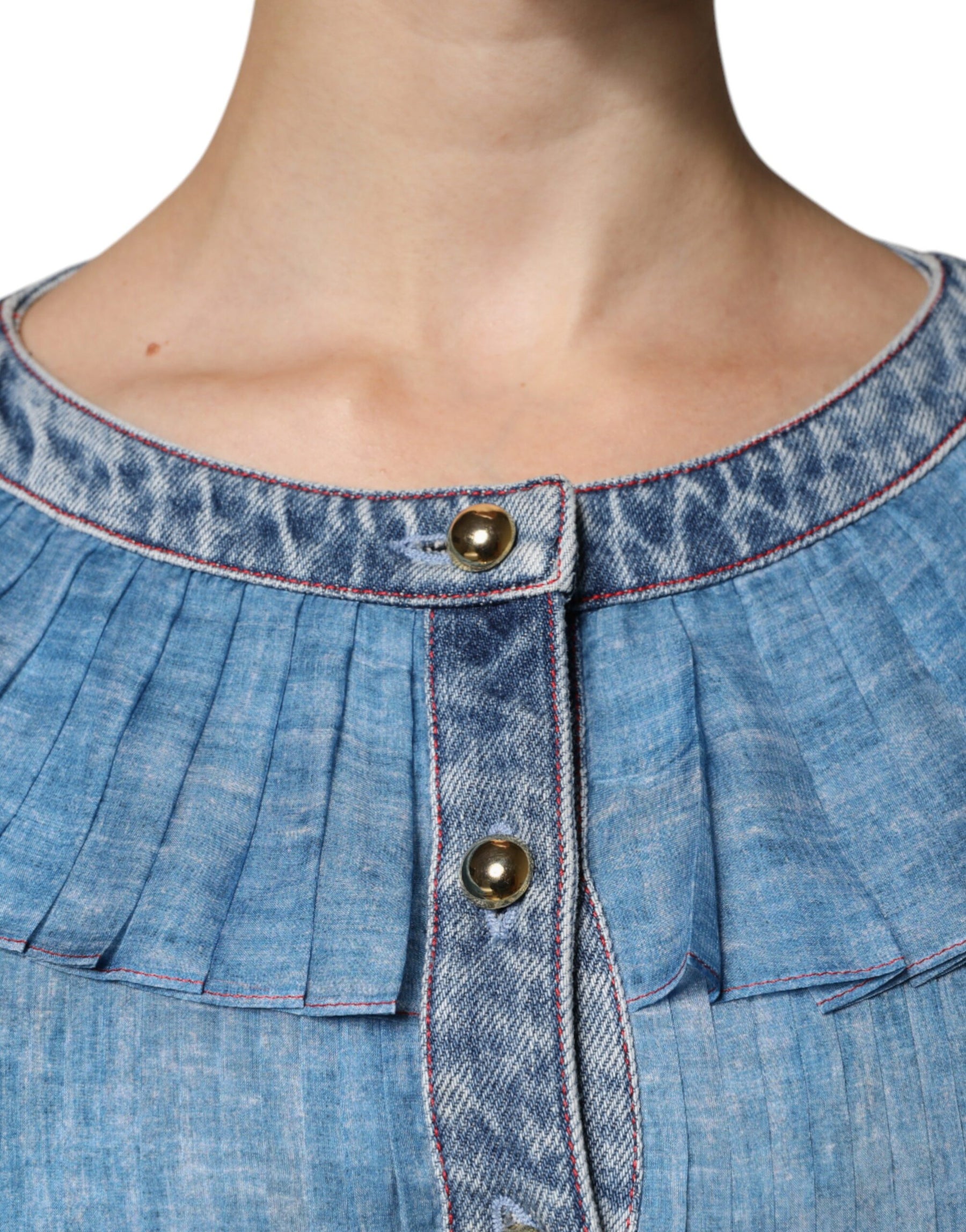 Philosophy Blue Layered Long Sleeve Dress | Regal Royce