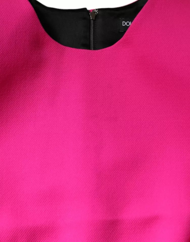 Dolce & Gabbana Pink Sleeveless Bodycon A-line Mini Dress | Regal Royce