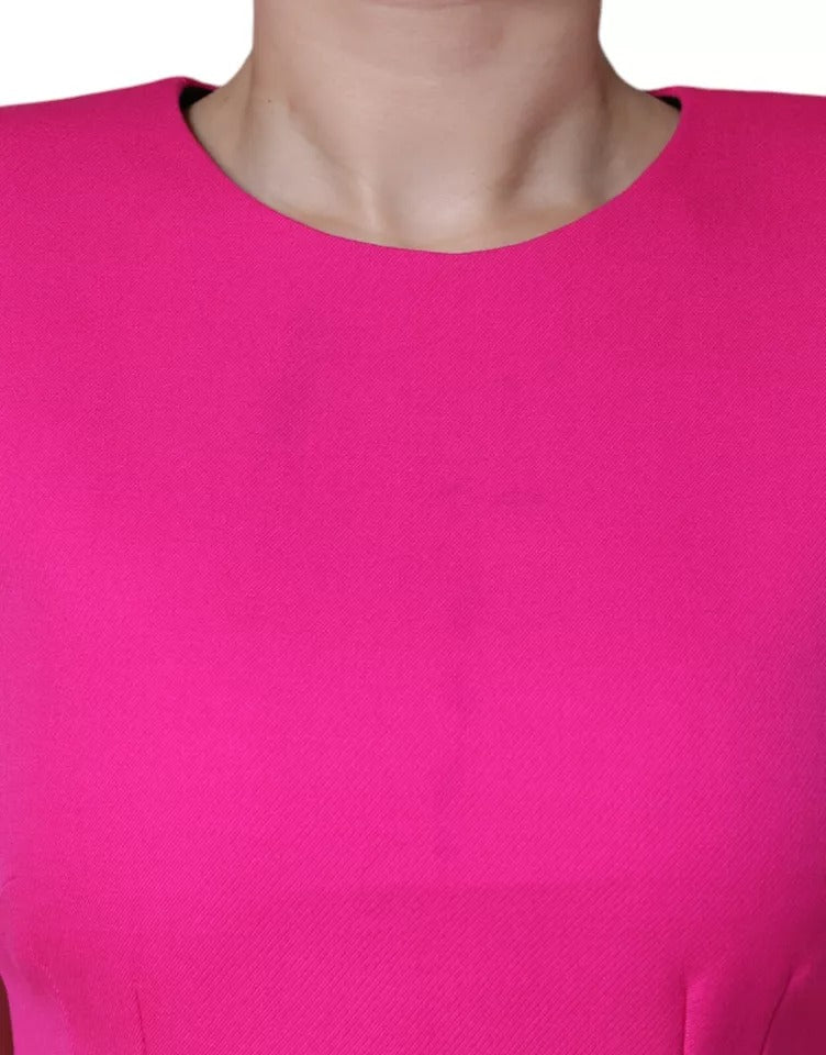 Dolce & Gabbana Pink Sleeveless Bodycon A-line Mini Dress | Regal Royce