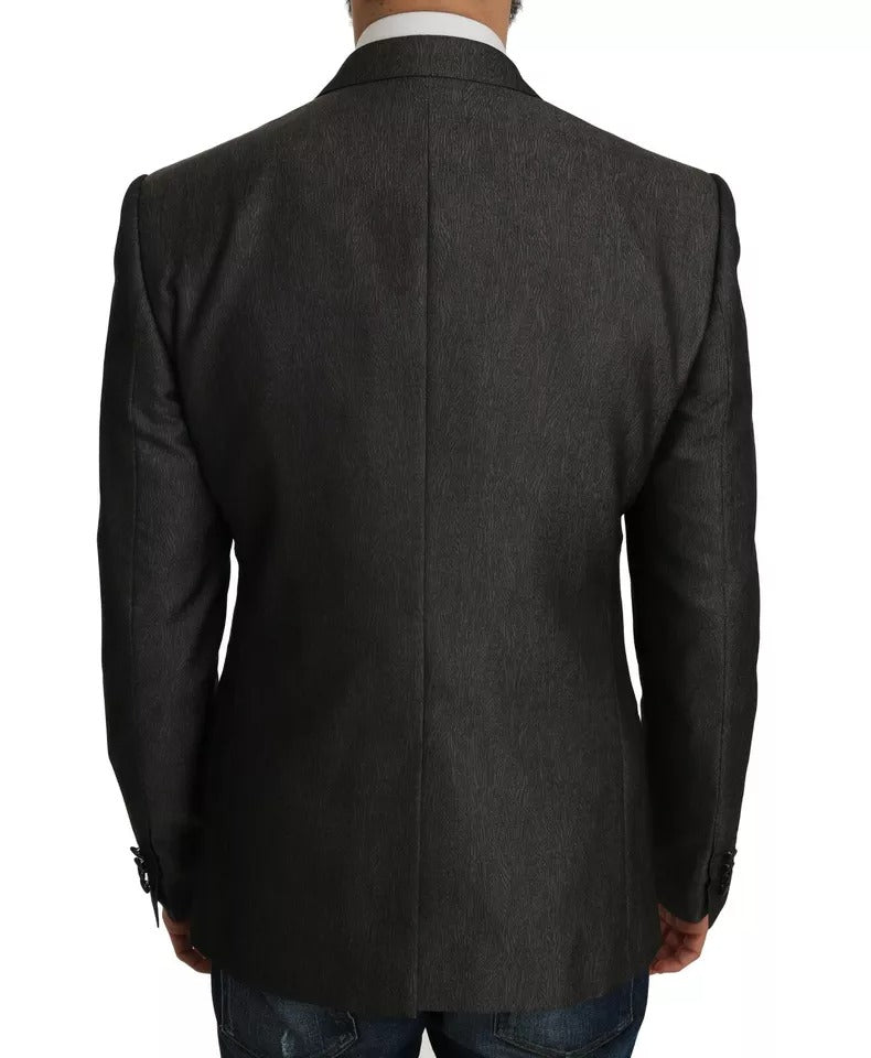 Dolce & Gabbana Gray MARTINI 2 Piece Vest Coat Blazer | Regal Royce